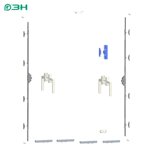 Sistema de hardware para porta deslizante com ranhura em U