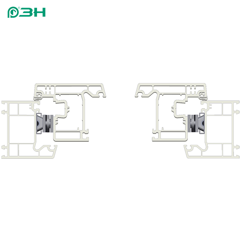 Sistema de hardware para janela pendurada superior com ranhura em U