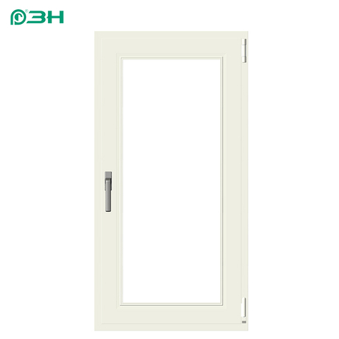 Sistema de hardware de janela com abertura para fora e ranhura em U