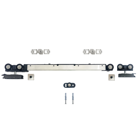 Hardware do sistema de porta deslizante com roda suspensa tipo E