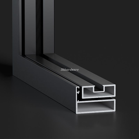 Sistema de hardware de porta de balanço da linha fino 