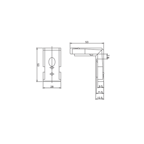 Conector de junta de canto CCG02