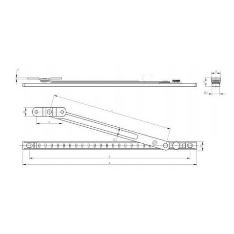 Limitador de estadia PDE10-14