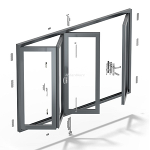 Hardware da porta dobrávelWZDM03 (perfil de 75)
