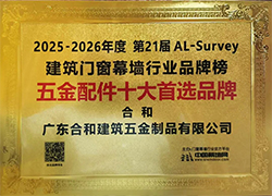 Boas notícias | 3H Construction Hardware ganhou quatro prêmios 