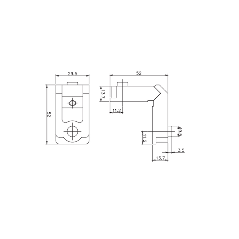 Conector de junta de canto de porta e janela CCG01