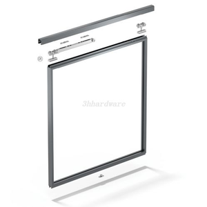 Solução de sistema de hardware para porta suspensa deslizante