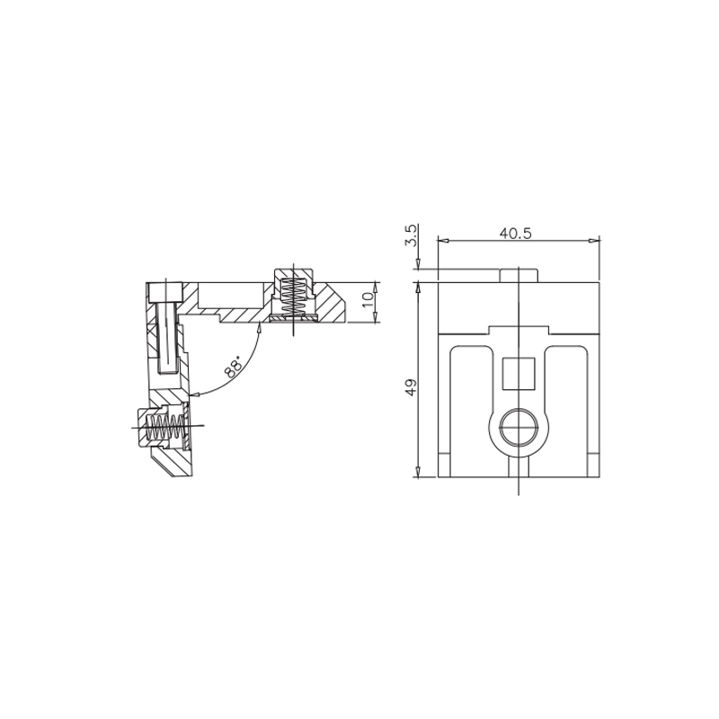 Conector de junta de canto CCG20