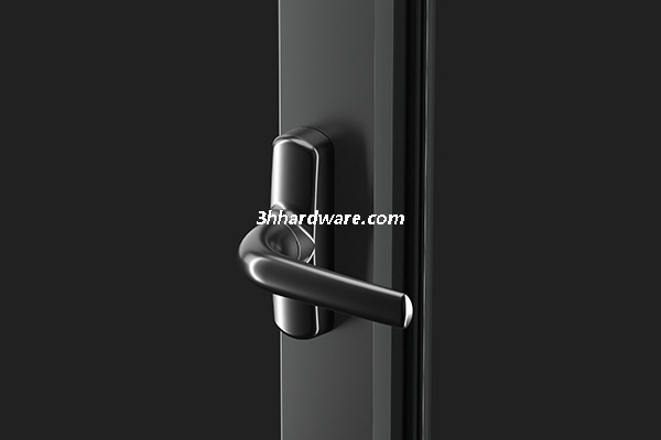 Sistema de hardware oculto para janela inclinada e giratória YNXC05
