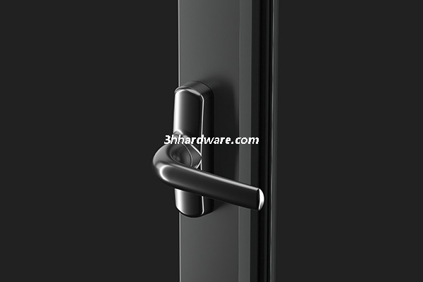 Sistema de hardware oculto para janela inclinada e giratória YNXC05
