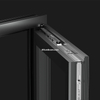 Hardware de janela de inclinação e giro UPVC