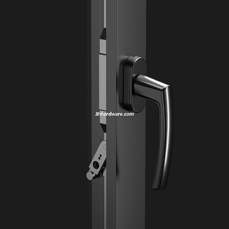Hardware de janela de inclinação e giro UPVC