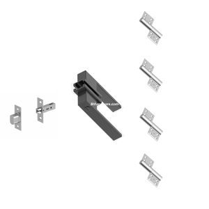 Sistema de hardware de porta de balanço da linha fino 